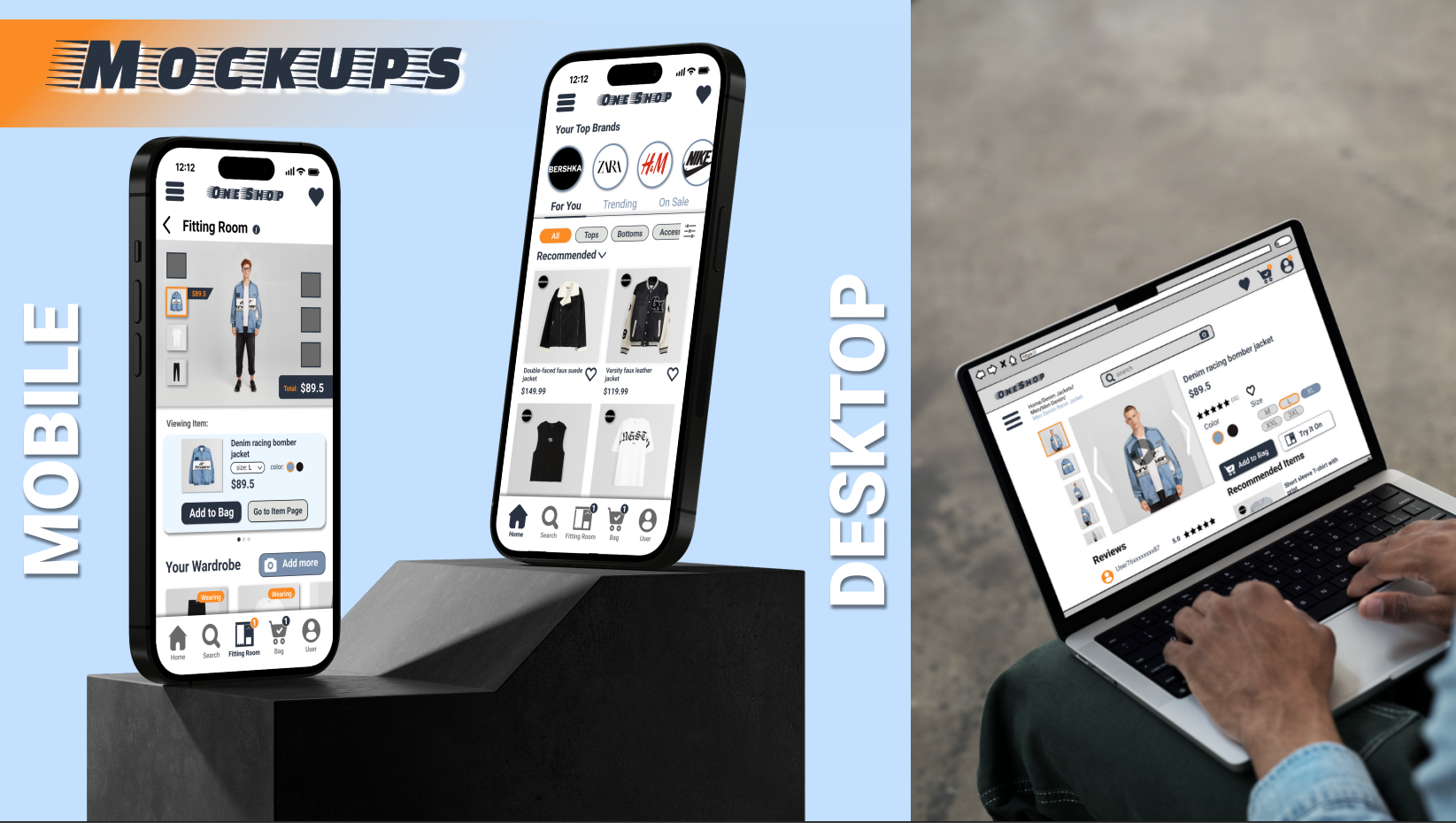 AI-Driven Fashion Shopping App hero image